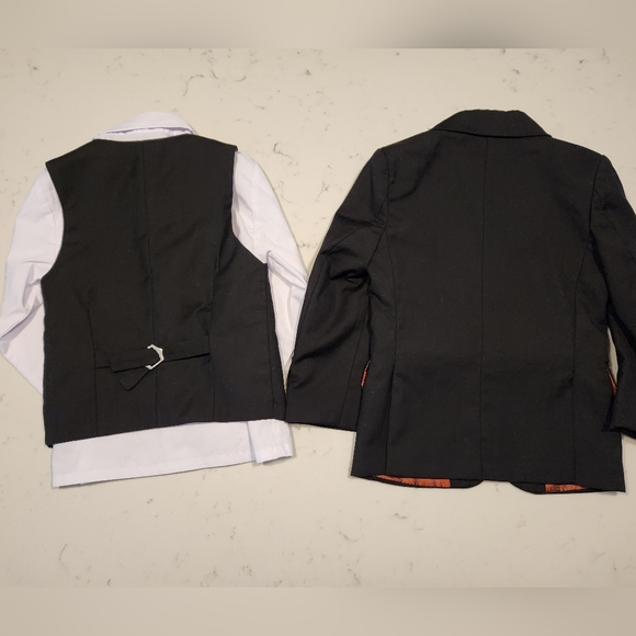 YuanLu 4 pc Black Suit Size 4 child - Picture 6 of 15